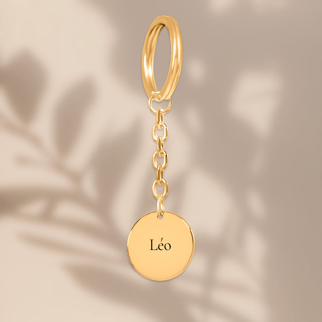 Clavis – porte-clés médaille gravée, Vincula