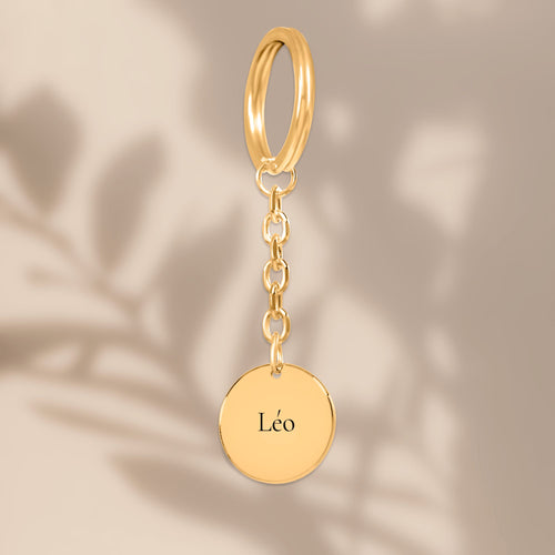 Clavis – porte-clés médaille gravée, Vincula