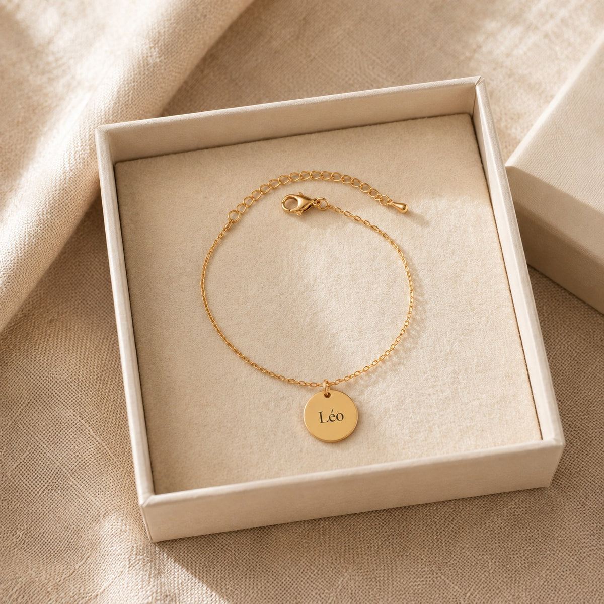 Bracelet Fidelis dans son écrin cadeau Vincula avec carte